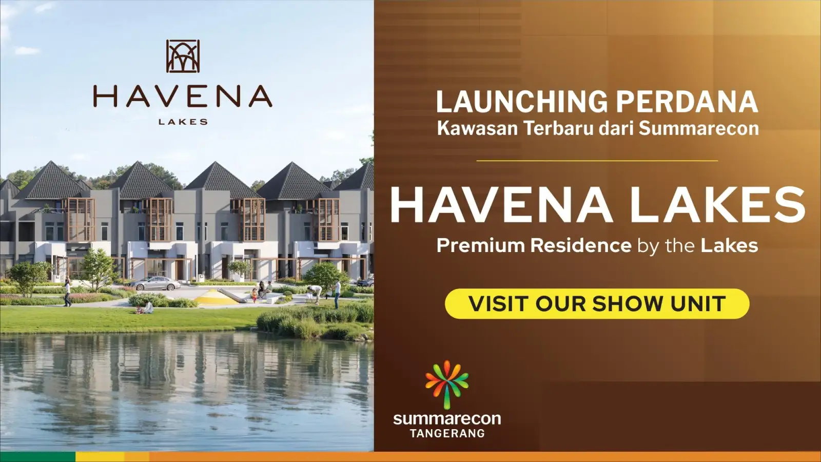 Header Havena Lakes - Summarecon Tangerang